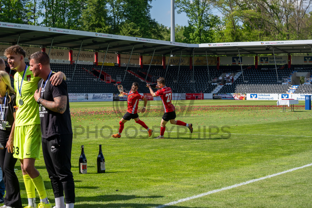 SG Sonnenhof Großaspach vs. SG Barockstadt Fulda-Lehnerz, Fussball, Regionalliga Suedwest, 33. Spieltag, 09.05.2026 | #,SG Sonnenhof Großaspach vs. SG Barockstadt Fulda-Lehnerz, Fussball, Regionalliga Suedwest, 33. Spieltag, 09.05.2026