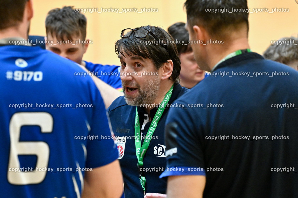 SC Ferlach vs. ALPLA HC Hard 2.3.2024 | Headcoach SC Ferlach BEGUS Robert, SC Ferlach vs. ALPLA HC Hard 2.3.2024, SC Ferlach vs. ALPLA HC Hard am 02.03.2024 in Ferlach (Ballspielhalle Ferlach), Austria, (Photo by Bernd Stefan)