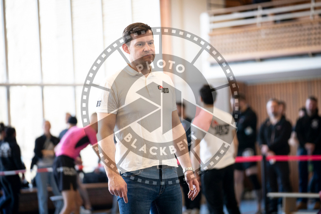 20240309PBB4949 | Fighters compete during the International Luta Livre (ILLCS) Spring Championship in Hannover, Germany, on March 9, 2024.