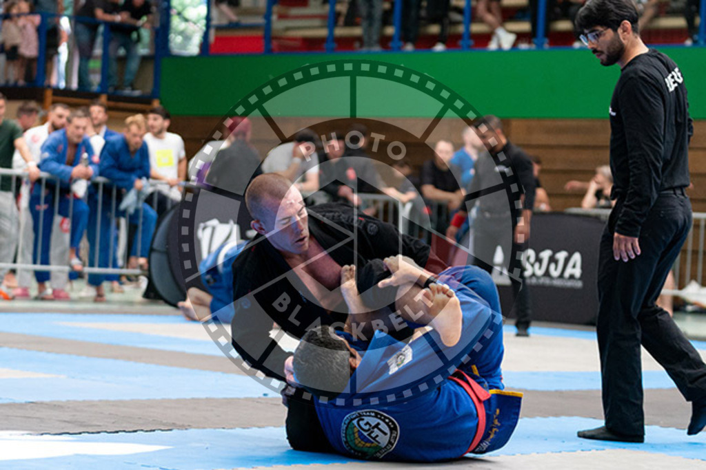 20230826PBB53543 | Fighters compete during the AJP INTLPRO BJJ and grappling competition in Hamburg, Germany, on August 26 2023.