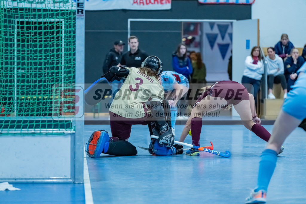HK_20240303_108922 | 2. Halbfinale Deutsche Meisterschaft WU16 am 3.3.2024 Halle DHC, Düsseldorf ,