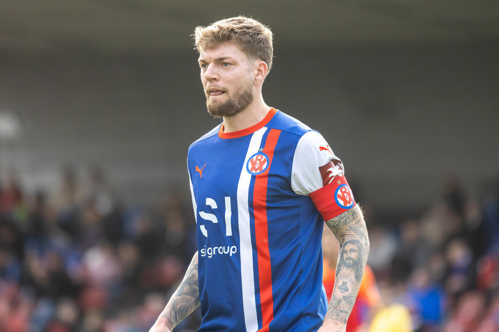 Fußball, Oberliga Baden-Württemberg 2025/26, 21. Spieltag: VfR Mannheim gegen FC Nöttingen | Fußball, Oberliga Baden-Württemberg 2025/26, 21. Spieltag: VfR Mannheim gegen FC Nöttingen***Alexander Esswein (11, VfR Mannheim) - Realisiert mit Pictrs.com