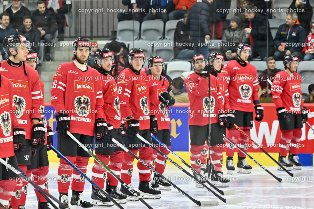 Österreich vs. Ungarn 14.12.2023 | Österreich vs. Ungarn 14.12.2023, Österreich vs. Ungarn  am 14.12.2023 in Klagenfurt (Heidi Horten Arena), Austria, (Photo by Bernd Stefan)