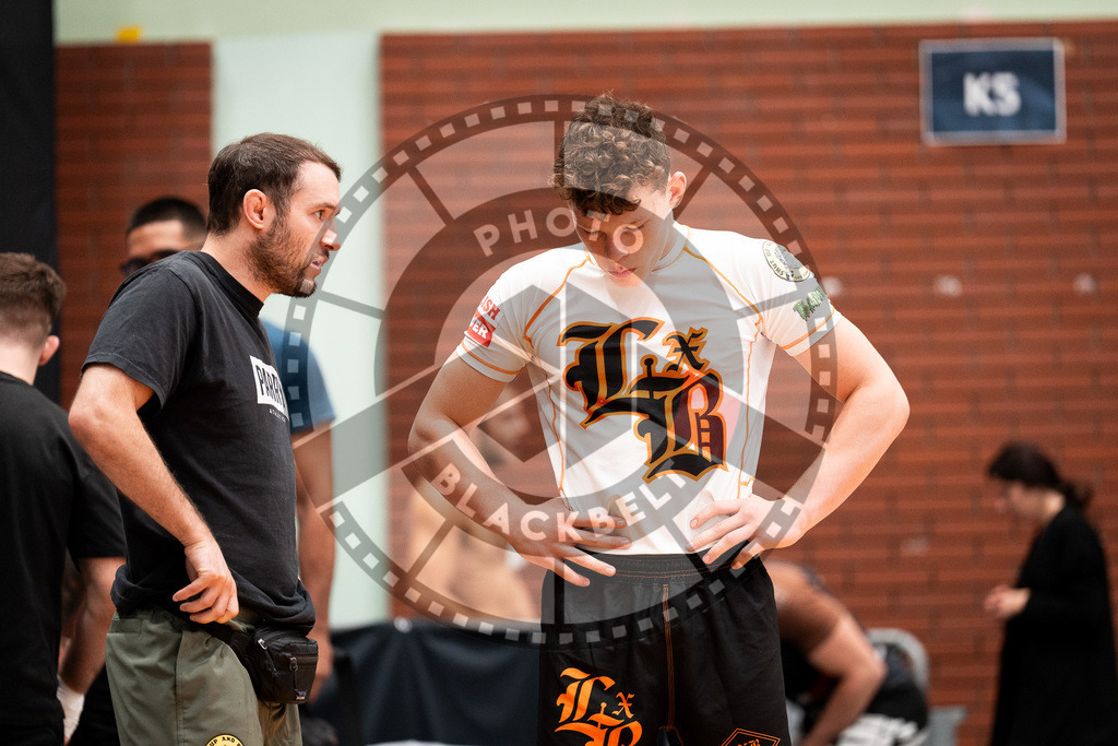 20250906PBB0695 | Fighters compete during the ADCC European Trials  competition in Warsaw, Poland, on September 6, 2025.