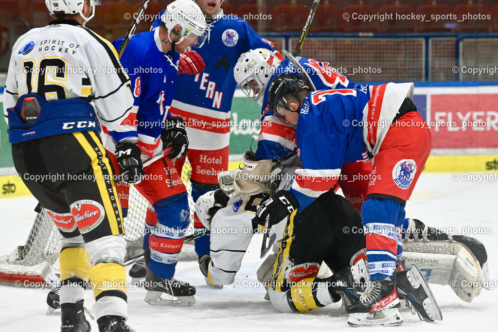 Carinthian Team vs. HC Köttern 12.2.2024 | #16 Petrik Benjamin, #40 Zitterer Andre Albert, #46 Eggenberger Paul, #86 Walluschnig Marco-Andrej, #77 Rainer Niklas, #8 Popernitsch Silvio