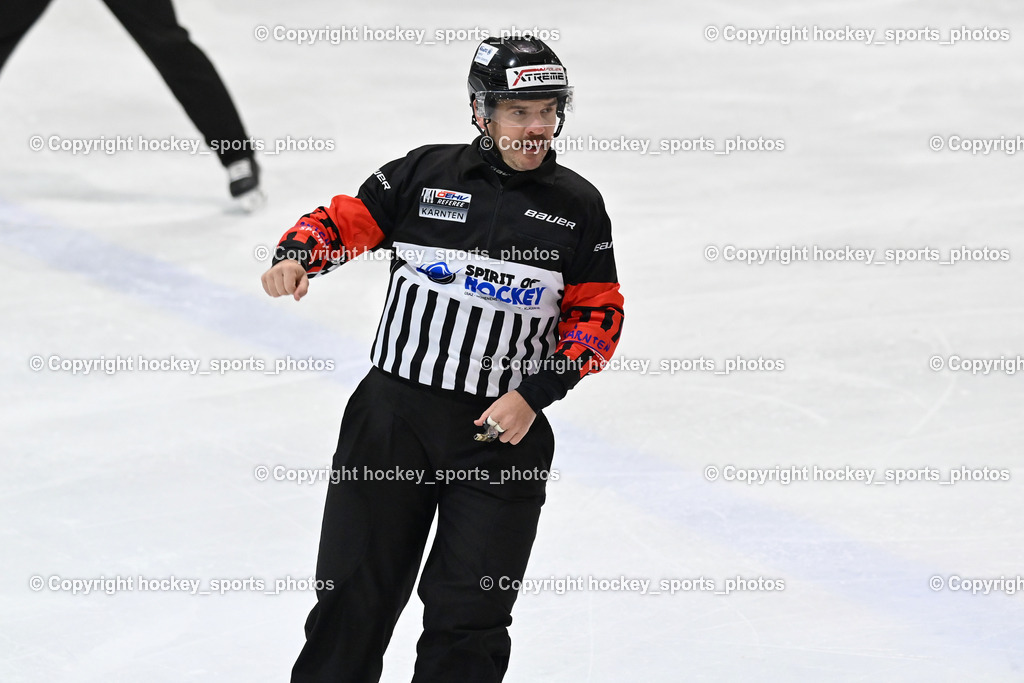 ESC Sparkasse Steindorf vs. LE Kings | WIDMANN Florian Referee, ESC Sparkasse Steindorf vs. LE Kings, ESC Sparkasse Steindorf vs. LE Kings am 01.11.2025 in Steindorf (Ossiachersee Halle), Austria, (Photo by Bernd Stefan)