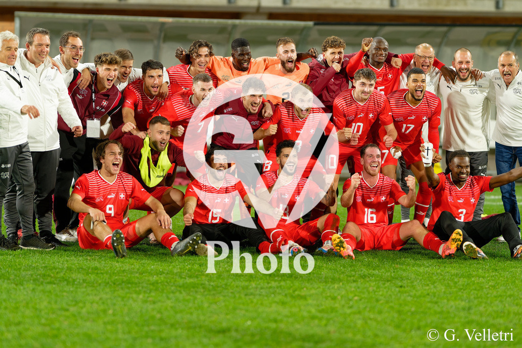 UEFA Region's Cup - Vaud v Munster | Vaud celebrate after winning during the UEFA Region's Cup game between Vaud and Munster at Centre Sportif de Colovray in Nyon, Switzerland 