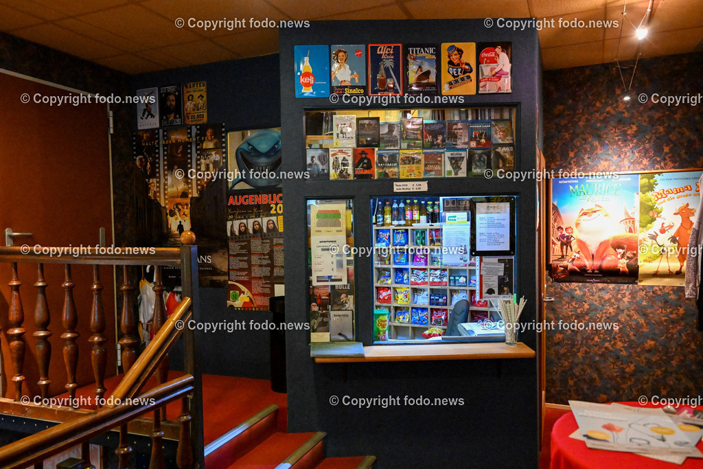 Katsdorf_ Kino_ 31.03.2023-4 | 31.03.2023, Katsdorf, AUT, Kino, Lichtspieltheater, im Bild Kassahaueschen, Kassa
