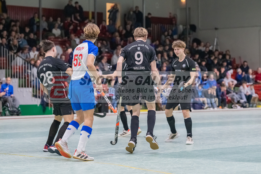HK_20230304_105718 | Deutsche Meisterschaft MU16 Großflottbeker THGC - Schwarz-Weiß Köln am 4.3.2023 RWK, Köln ,
