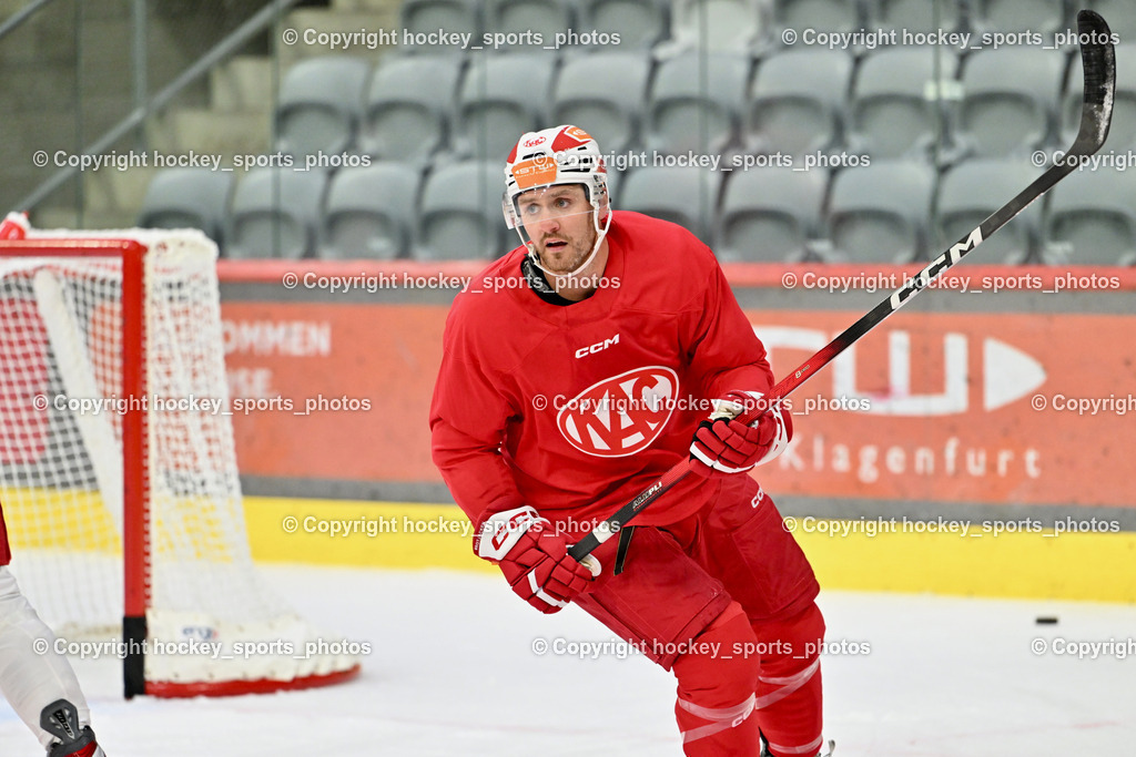 EC KAC Trainingsstart | Jordan Murray, EC KAC Neuzugang, EC KAC Trainingsstart, EC KAC Trainingsstart am 06.08.2025 in Klagenfurt (Heidi Horten Eishalle ), Austria, (Photo by Bernd Stefan)