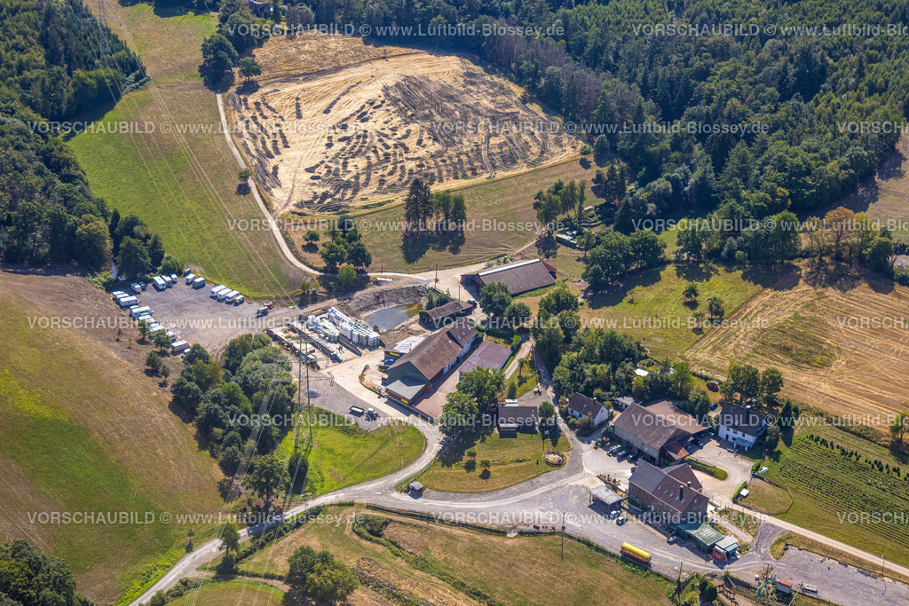 Hattingen220808020 | Luftbild, Nüfer Hof, Elfringhauser Schweiz, Niederstüter, Hattingen, Ruhrgebiet, Nordrhein-Westfalen, Deutschland