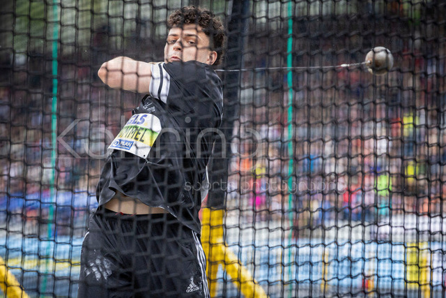 Deutsche Leichtathletik-Meisterschaften; Bochum-Wattenscheid, 26.07.2026 | Merlin Hummel (Eintracht Frankfurt e.V.) im Diskuswurf; Deutsche Leichtathletik-Meisterschaften am 26.07.2026 im Lorheide-Stadion, Bochum-Wattenscheid (Nordrhein-Westfalen).