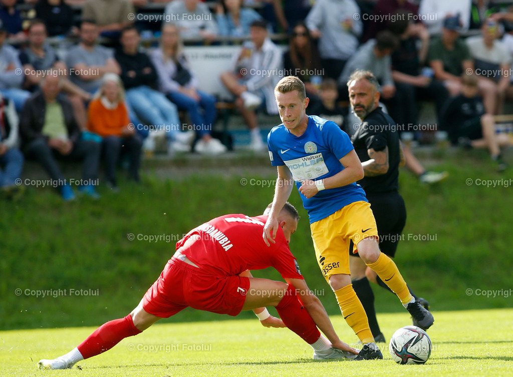 A_LUI-260522_25 | SPORT,FUSSBALL TRANSDANUBIA CUP FINALE 26.05.2022 ST.MARTIN/MK.-ASKOE OEDT IM BILD: NENAD VIDACKOVIC (OEDT) UNDMARCO MAGAUER  (ST.MARTIN) FOTO:FOTOLUI/OOEFV