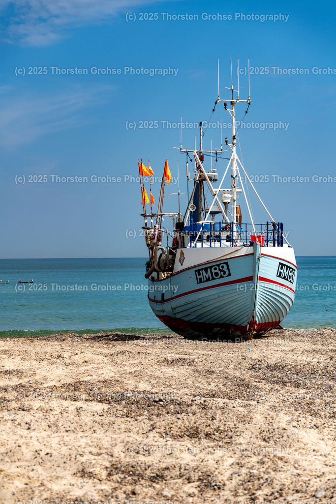 Thorup Strand, Denmark, 2023 | Thorup Strand is a natural harbour, Denmark's last coastal berth and the largest in Northern Europe. Thorup Strand ist ein Naturhafen, es ist der letzte Küstenanlegeplatz Dänemarks und der größte Nordeuropas. - Realisiert mit Pictrs.com