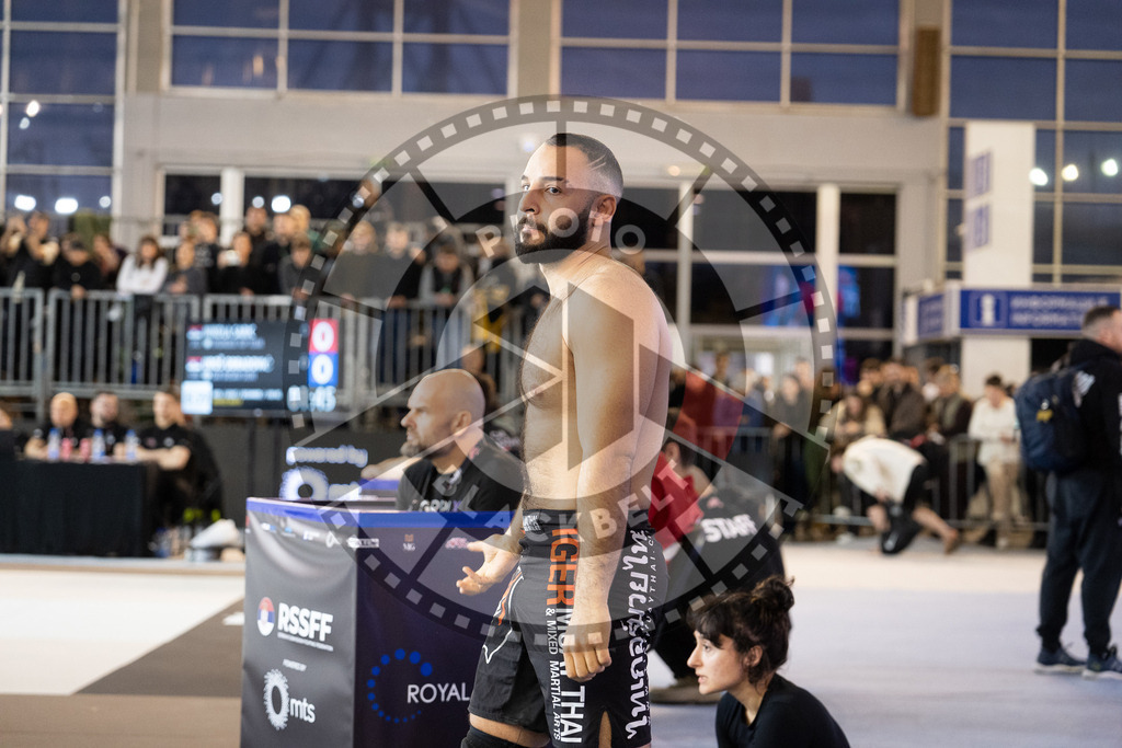 20260214PBB1612 | Fighters compete during the ADCC European Trials  competition day 1 in Belgrade, Serbia, on February 14, 2026.