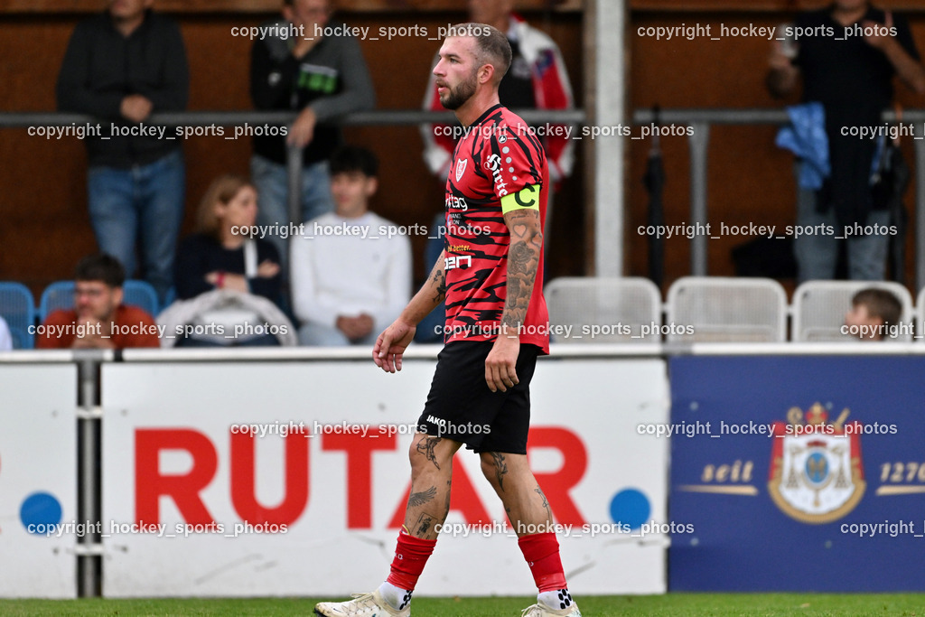 SAK vs. ATUS Ferlach | #5 Daniel Jobst ATUS Ferlach, SAK vs. ATUS Ferlach, SAK vs. ATUS Ferlach am 01.08.2025 in Klagenfurt (Sportpark Welzenegg), Austria, (Photo by Bernd Stefan)