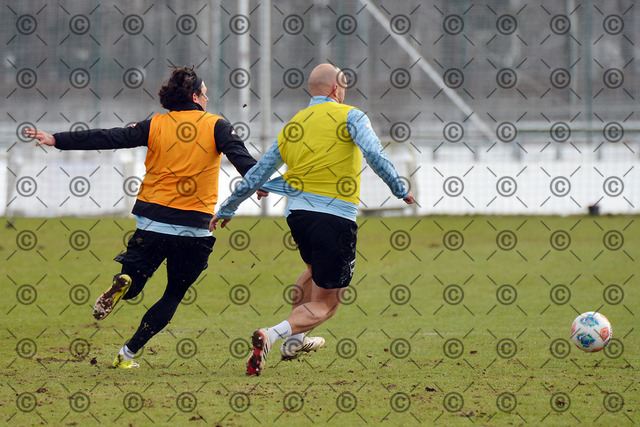 RGE_7917b | Hertha BSC, 2.Bundesliga, Herren, Training, Saison 2025/26, Fabian Reese ( Hertha BSC ), 18.02. 2026,  Fotograf: Ralf Gebhardt - Realisiert mit Pictrs.com
