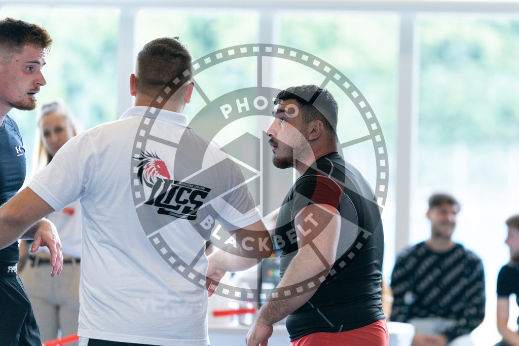 20240608PBB03031 | Fighters compete during the ILLCS VII summer edition luta livre competition in Hannover, Germany, on June 8, 2024.