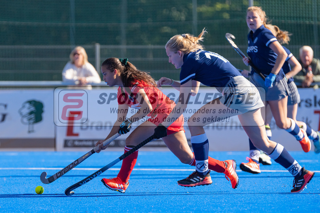 HK_20221009_100726 | 2. Bundesliga Damen Crefelder HTC - Hannover 78 am 9.10.2022 Crefelder HTC, Krefeld , Malikah Hamza ( Crefelder HTC #6 )