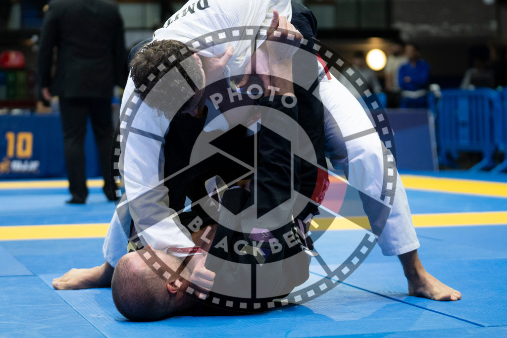 20240119PBB2978 | Fighters compete during the IBJJF European Championship in Paris, France, on January 19, 2024.