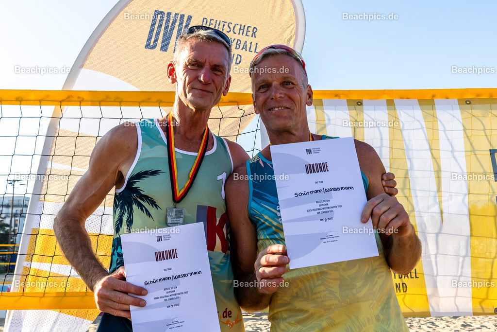 2023-00086515-DSBM-Deutsche-Senioren-Beach-Meisterschaft | Siegerehrung Platzierte DSBM 2023