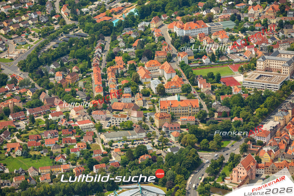 Luftaufnahme von  Amberg - Die Luftaufnahme wurde 2025 vom UL-Flugzeug heraus erstellt ( keine Drohne ) - Hochauflösende Luftaufnahme - für professionelle Ausdrucke geeignet. Die Geschenkidee !Mit Lizenz und Bildrechte bestellbar