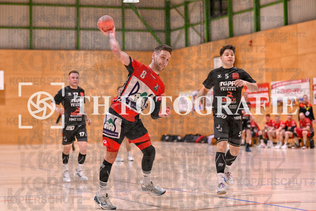 GER, SG Maulburg/Steinen - TV St. Georgen, Handball, Landesliga, 16. Spieltag, Saison 2023/2024, 17.02.2024 | Jakob Tiedtke (SG Maulburg/Steinen, #08)

GER, SG Maulburg/Steinen - TV St. Georgen, Handball, Landesliga, 16. Spieltag, Saison 2023/2024, 17.02.2024

Foto: TH Fotografie/Thomas Hess