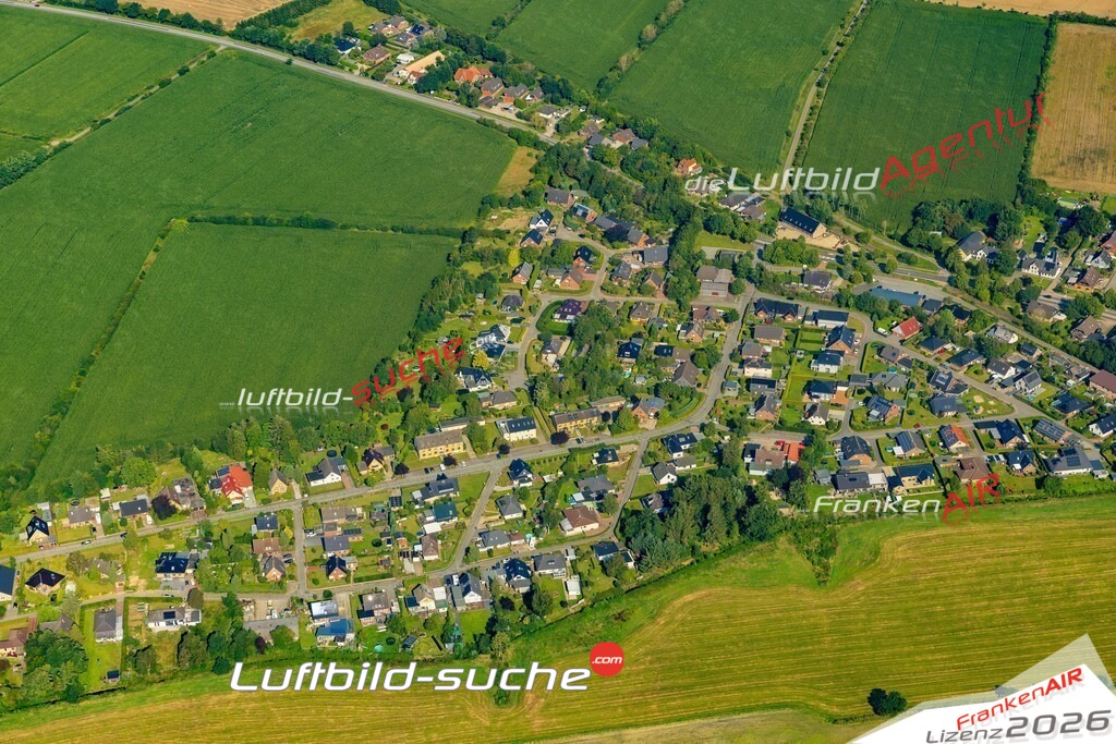 Luftaufnahme Unaften Handewitt - Die Luftaufnahme wurde 2025 vom UL-Flugzeug heraus erstellt ( ohne Drohne ) - Hochauflösende Luftaufnahme - für professionelle Ausdrucke geeignet. Die Geschenkidee !Mit Lizenz und Bildrechte bestellbar