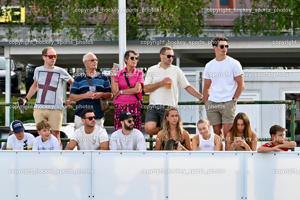 VAS Ballhockey vs. HSC Eagles Poggersdorf | Besucher Alpenarena Villach, VAS Ballhockey vs. HSC Eagles Poggersdorf, VAS Ballhockey vs. HSC Eagles Poggersdorf am 14.07.2024 in Villach (Alpen Arena ), Austria, (Photo by Bernd Stefan)