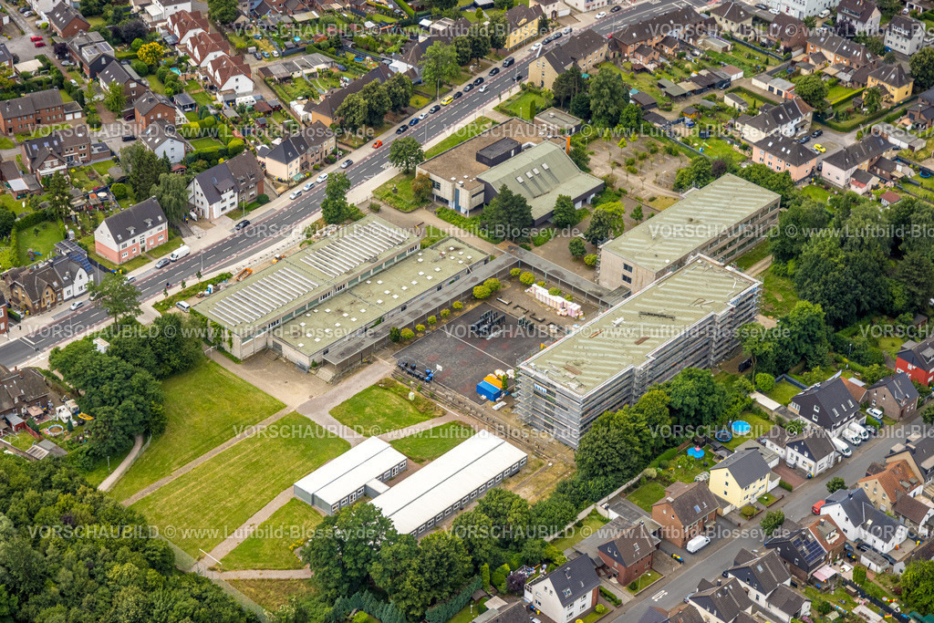 Bottrop240701143 | Luftbild, Janusz-Korczak-Gesamtschule, Nord-Ost, Bottrop, Ruhrgebiet, Nordrhein-Westfalen, Deutschland
