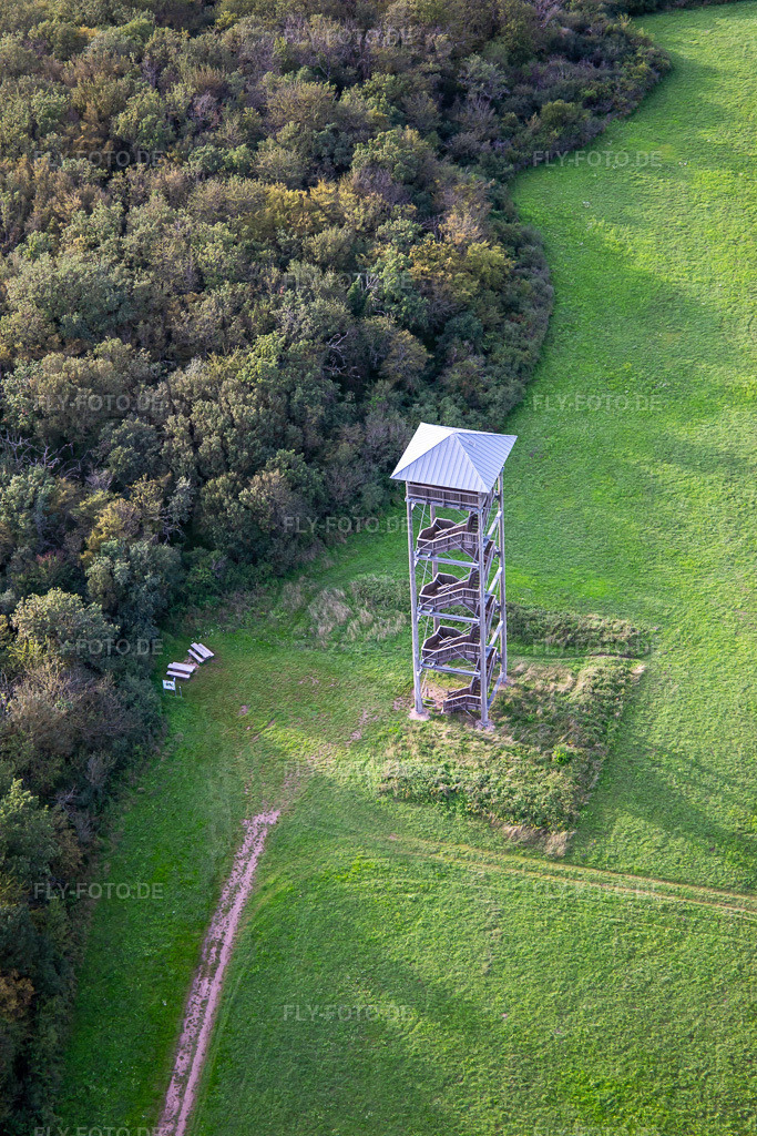 Luftbild: Heimbergturm Schloßböckelheim in Schloßböckelheim im Bundesland Rheinland-Pfalz in Deutschland. Foto: IMG_138212.jpg vom 03.09.2023 durch Werner Riehm/FLY-FOTO.de