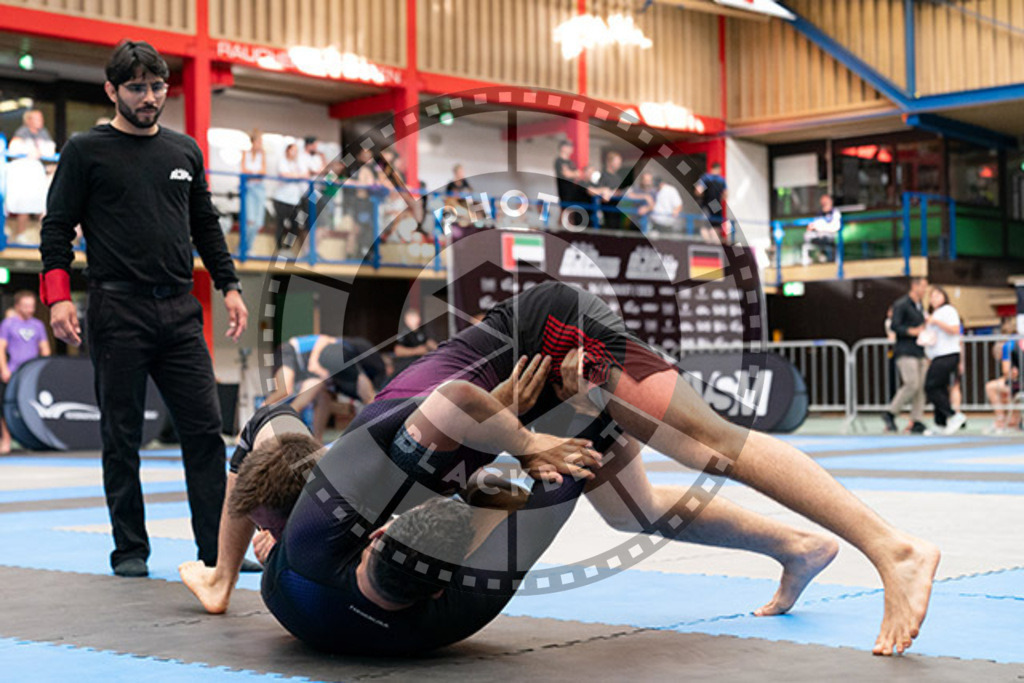 20230826PBB57015 | Fighters compete during the AJP INTLPRO BJJ and grappling competition in Hamburg, Germany, on August 26 2023.