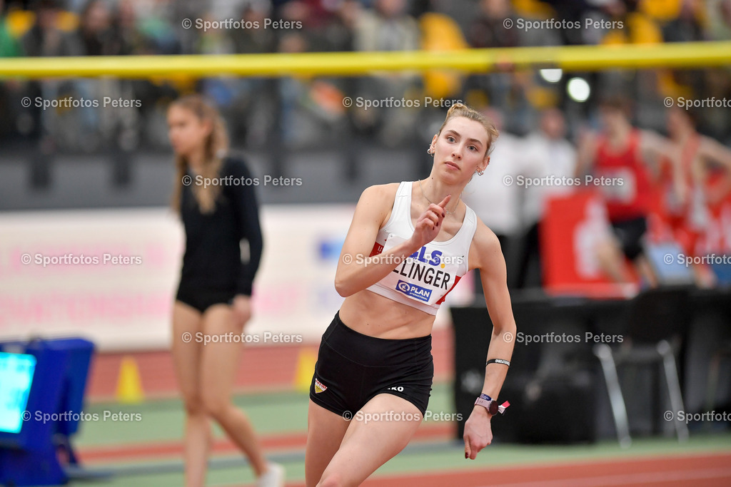 DM Halle 2026_Samstag-37 | 28.02.2026, xkaix, Leichtathletik Deutsche Meisterschaften Halle 2026,  v.l. Jara Ellinger (VfB Stuttgart 1893) - Realisiert mit Pictrs.com