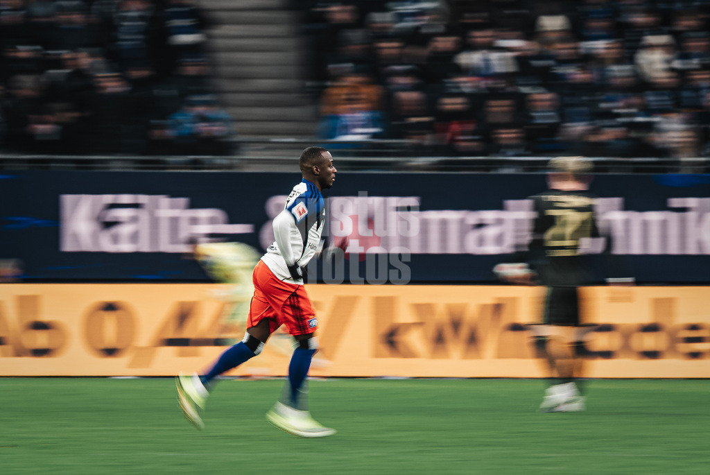 Fußball | Männer | Saison 2025/2026 | 1. Fußball-Bundesliga | 22. Spieltag | Hamburger SV vs. 1. FC Union Berlin | 14.02.2026 | Jean-Luc Dompe (#7, HSV) wird eingewechselt