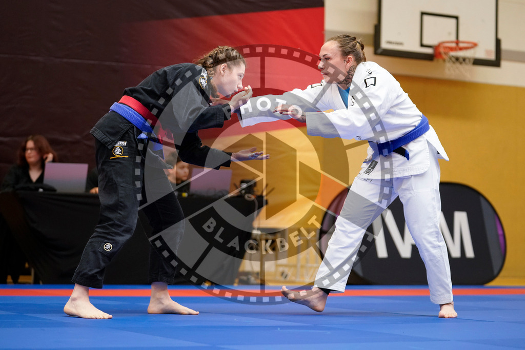 20240203PBB05881 | Fighters compete during the Brazilian Jiu-Jitsu Championship of the AJP Tour in Maintal by Frankfurt am Main, Germany, on February 2, 2024.