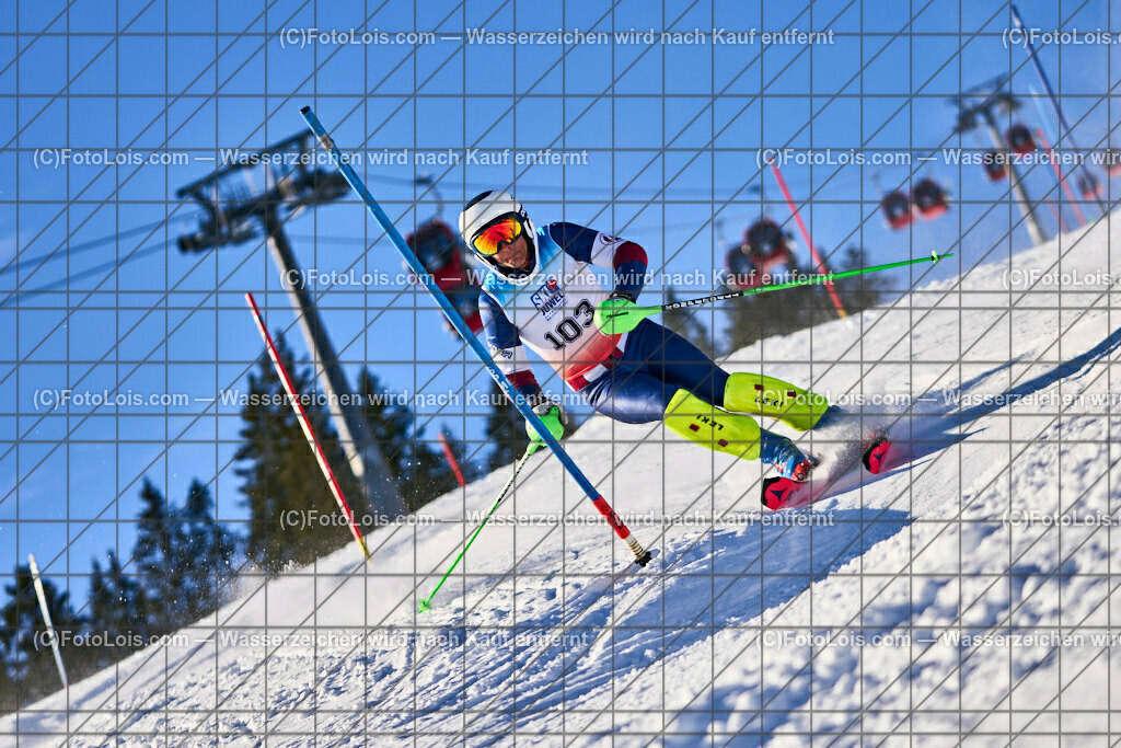 ALP6591_MASTERS-Cup_SL-A Herrn_Madlener Emanuel | (C)FotoLois.com, Alois Spandl. FIS Masters-Cup Wildschönau 2024, Slalom auf der Piste Auffach FIS Schatzberg, Kategorie A Herrn, So 14. Jänner 2024.