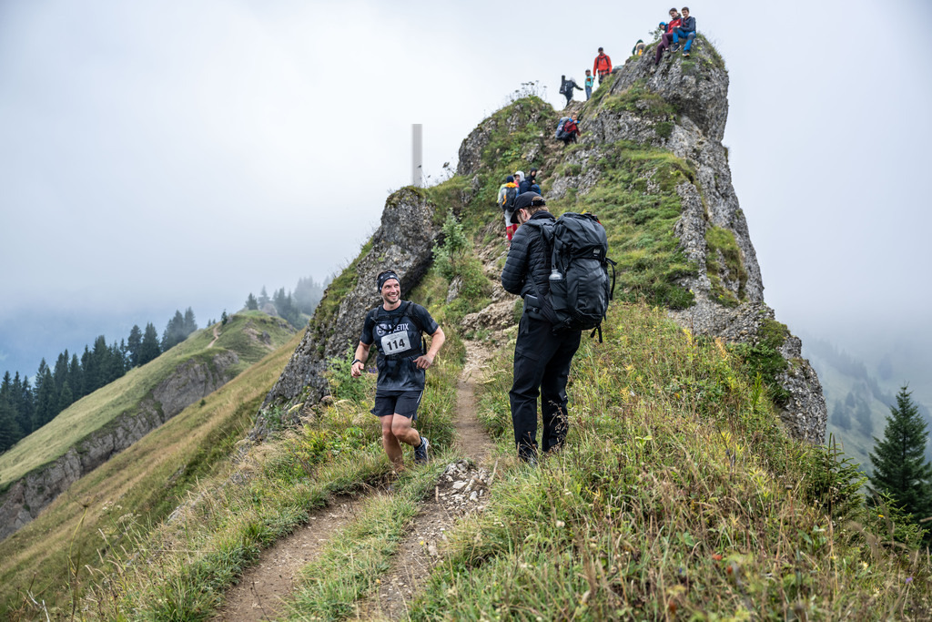 36. Gebirgsmarathon | Immenstadt, 23.08.2025 - 36. Gebirgsmarathon im Naturpark Nagelfluhkette. Einer der anspruchsvollsten​und ältesten Bergläufe​Deutschlands.Foto: Dominik Berchtold/www.dberchtold.com