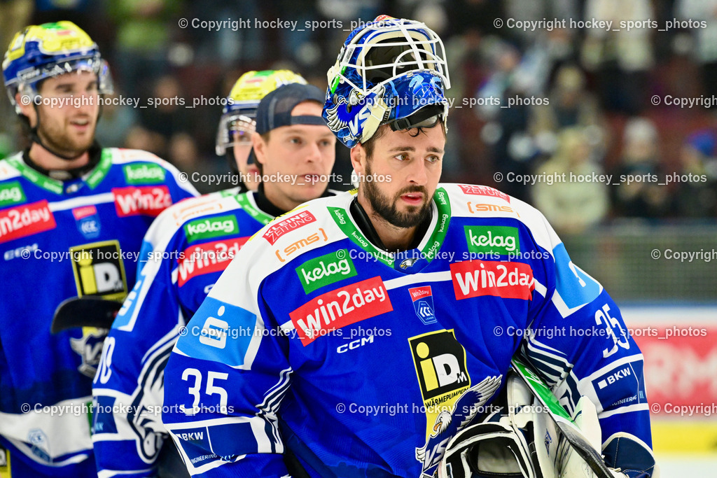 EC IDM WÄRMEPUMPEN VSV vs. Vienna Capitals | #35 Joe Cannata EC VSV, EC IDM WÄRMEPUMPEN VSV vs. Vienna Capitals, EC IDM WÄRMEPUMPEN VSV vs. Vienna Capitals am 16.11.2025 in Villach (Stadthalle Villach), Austria, (Photo by Bernd Stefan)