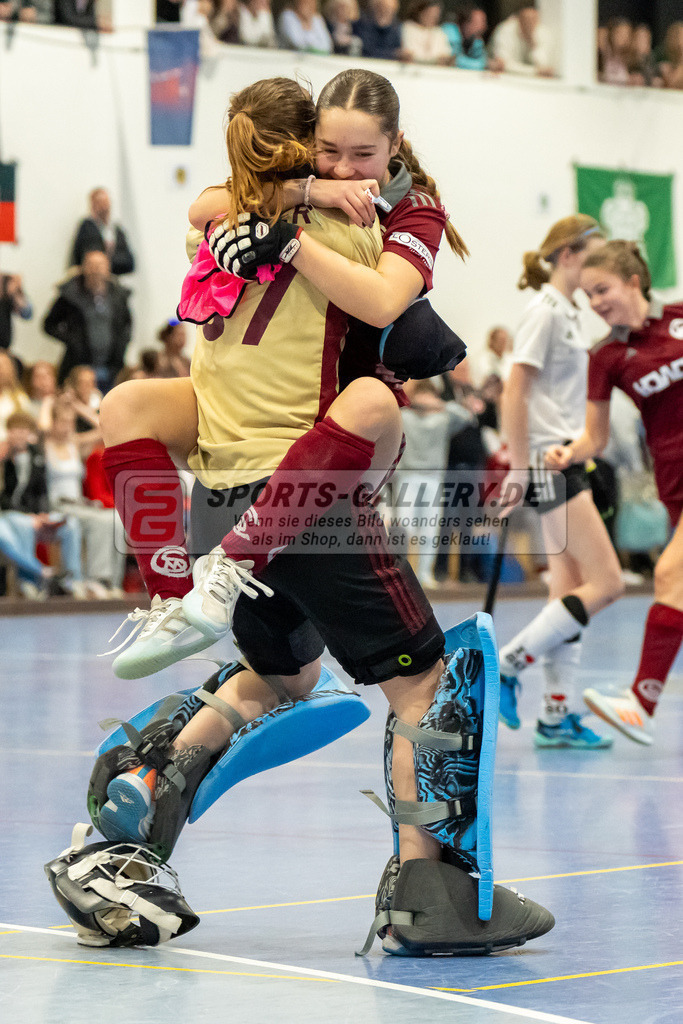 HK_20250223_103050 | Deutsche Meisterschaft wU14 Spiel um Platz 3  am 23.2.2025 Düsseldorfer HC, Düsseldorf