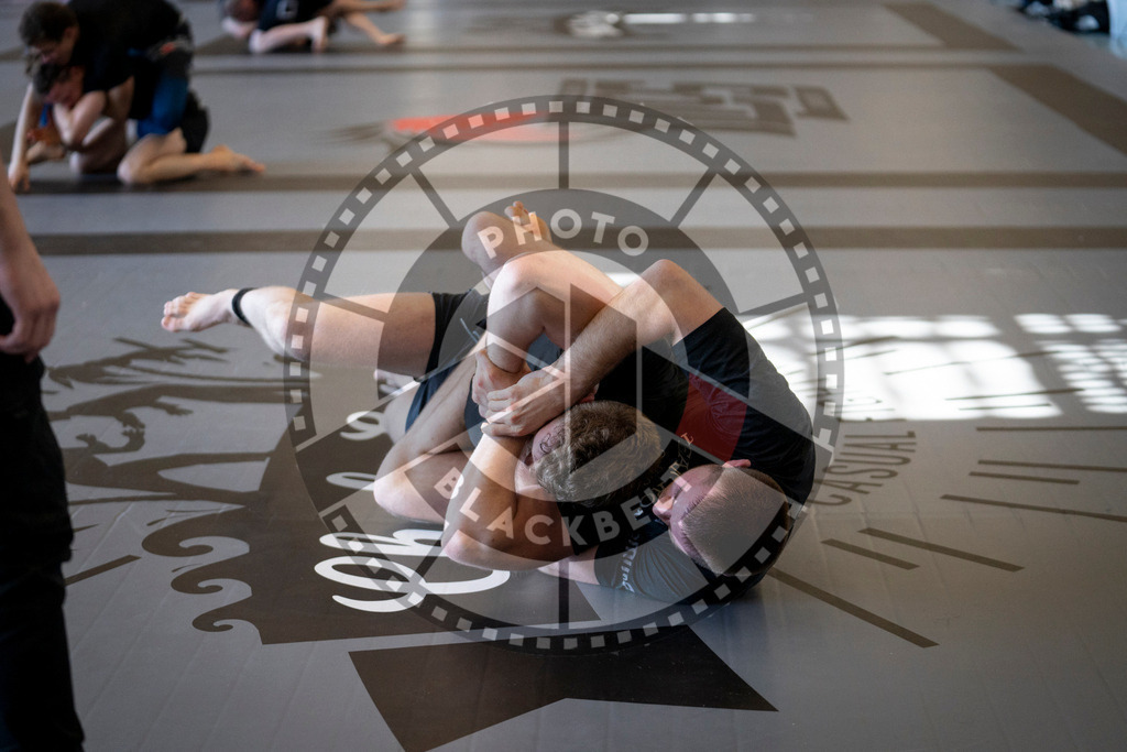 20240309PBB6146 | Fighters compete during the International Luta Livre (ILLCS) Spring Championship in Hannover, Germany, on March 9, 2024.