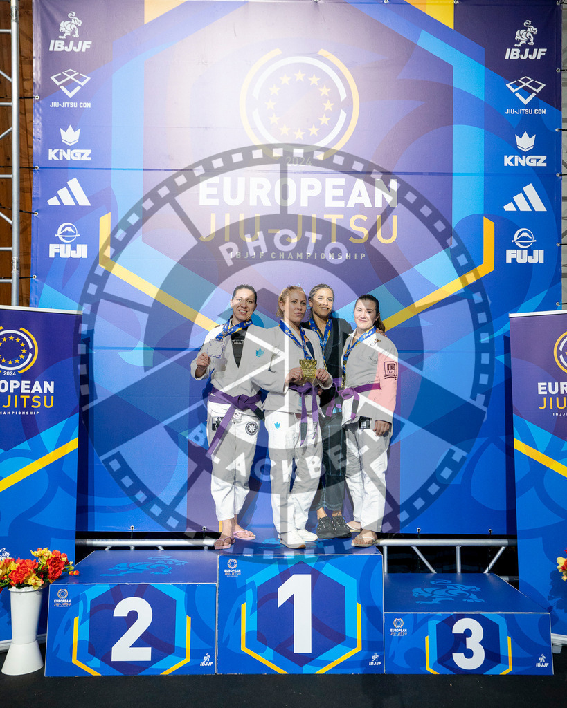 20240125PBB02111 | Fighters compete during the sixth day of the Brazilian Jiu-jitsu European Championship of the IBJJF in Paris, France, on January 25, 2024.