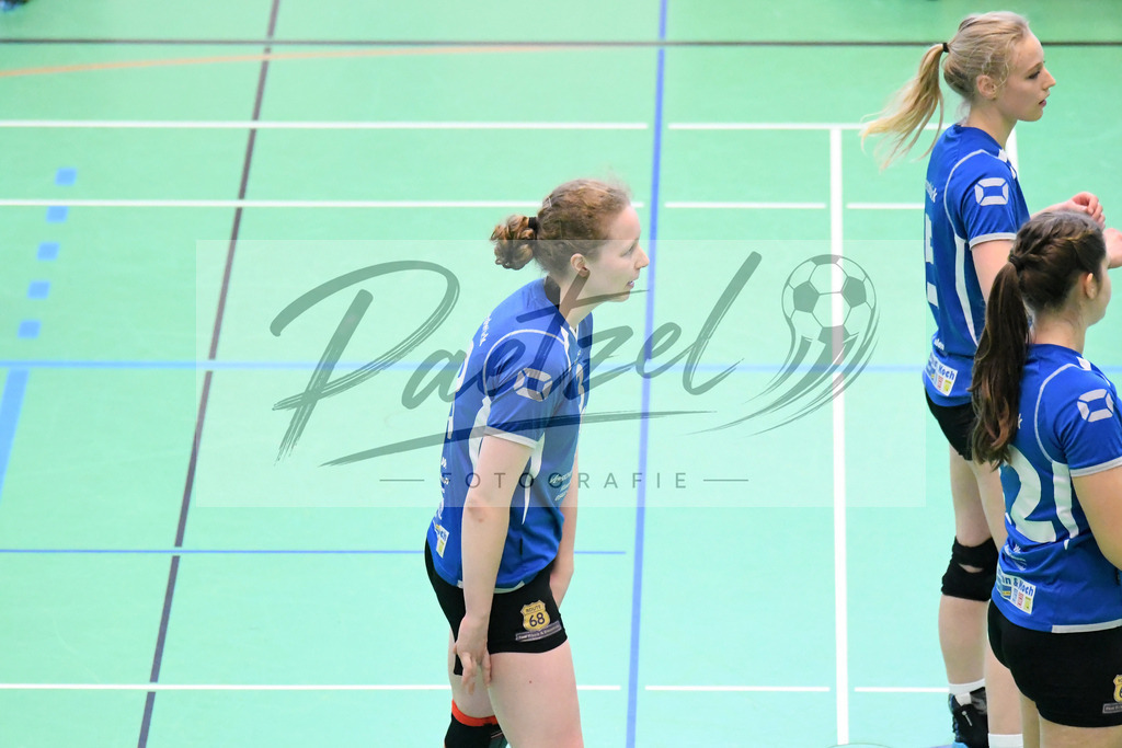 20200202_VCOOTB_0084 | Volleyball, Frauen:   waehrend des Spiels der Regionalliga NordWest zwischen VC Osnabrueck und Oldenburger TB in der Schlosswall-Halle am 02.02.2020 in Osnabrueck, Deutschland. - Realisiert mit Pictrs.com