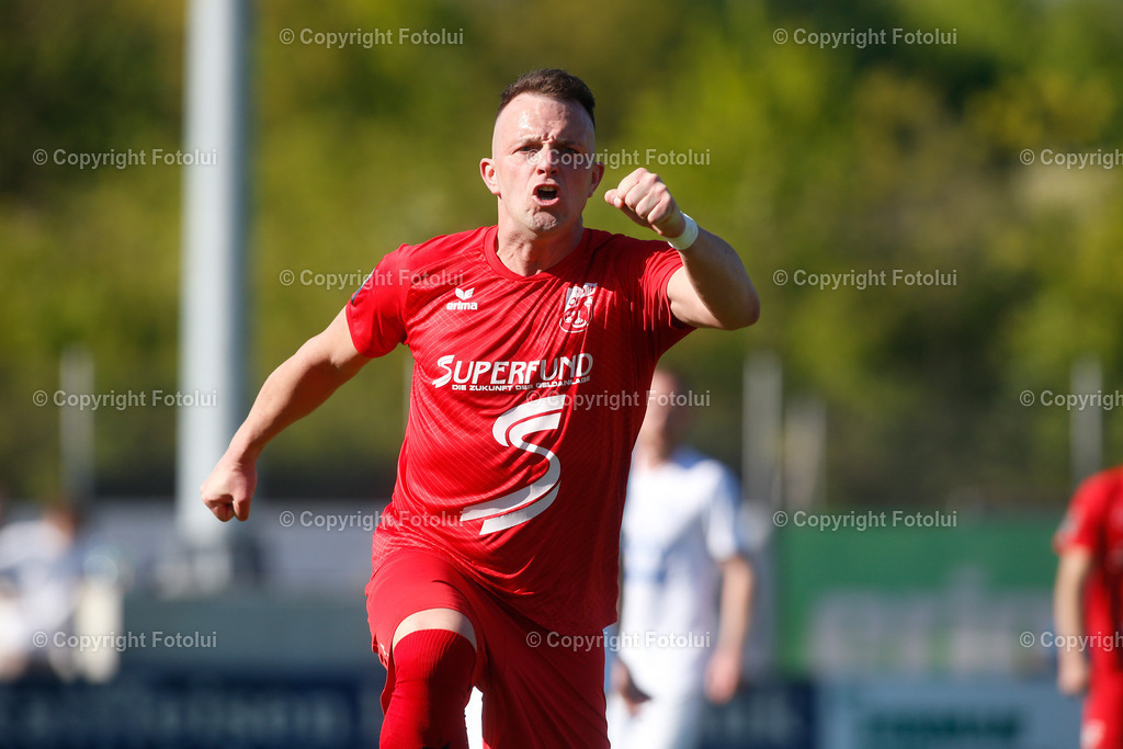 A_LUI_27042024_10 | SPORT,FUSSBALL,LT1 OOE LIGA ASKOE OEDT-UNION EDELWEISS LINZ 27.04.2024 IM BILD:TORSCHUETZE NENAD VIDACKOVIC  (OEDT)  FOTO:FOTOLUI