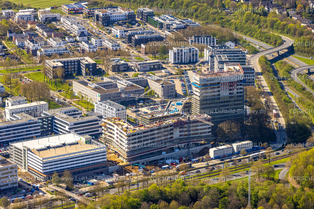 Dortmund230400694 | Luftbild, Stadtkrone-Ost Baustelle, Neubau Direktion Continentale, adesso, Schüren, Dortmund, Ruhrgebiet, Nordrhein-Westfalen, Deutschland