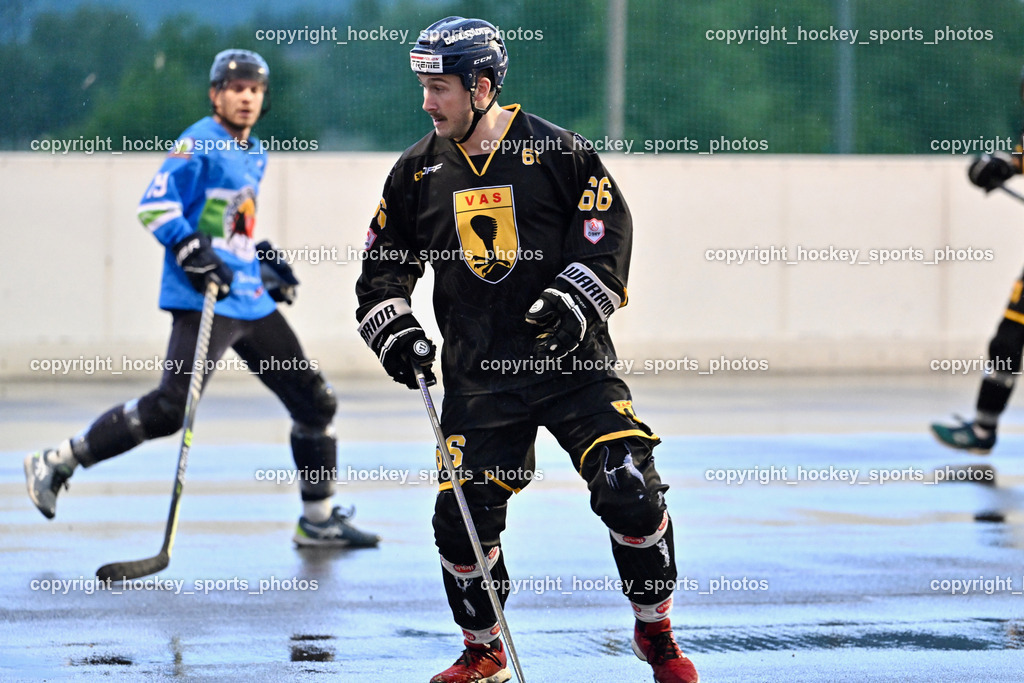 VAS Ballhockey Villach vs. ASKÖ Villach Ballhockey | #66 Hinterman Daniel, VAS Ballhockey Villach vs. ASKÖ Villach Ballhockey, VAS Ballhockey Villach vs. ASKÖ Villach Ballhockey am 28.05.2025 in Villach (Alpen Arena ), Austria, (Photo by Bernd Stefan)