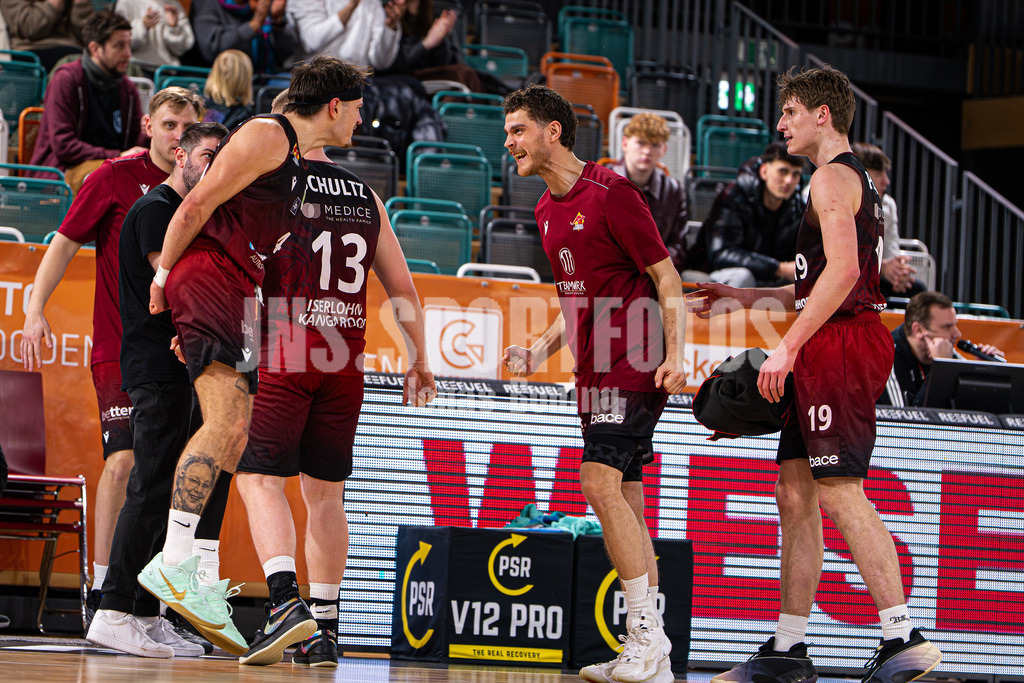 Basketball I Herren I Saison 2025-2026 I ProB Nord I 21. Spieltag I Rasta Vechta II - Iserlohn Kangaroos I 3341 | Iserlohn Kangaroos - Realisiert mit Pictrs.com