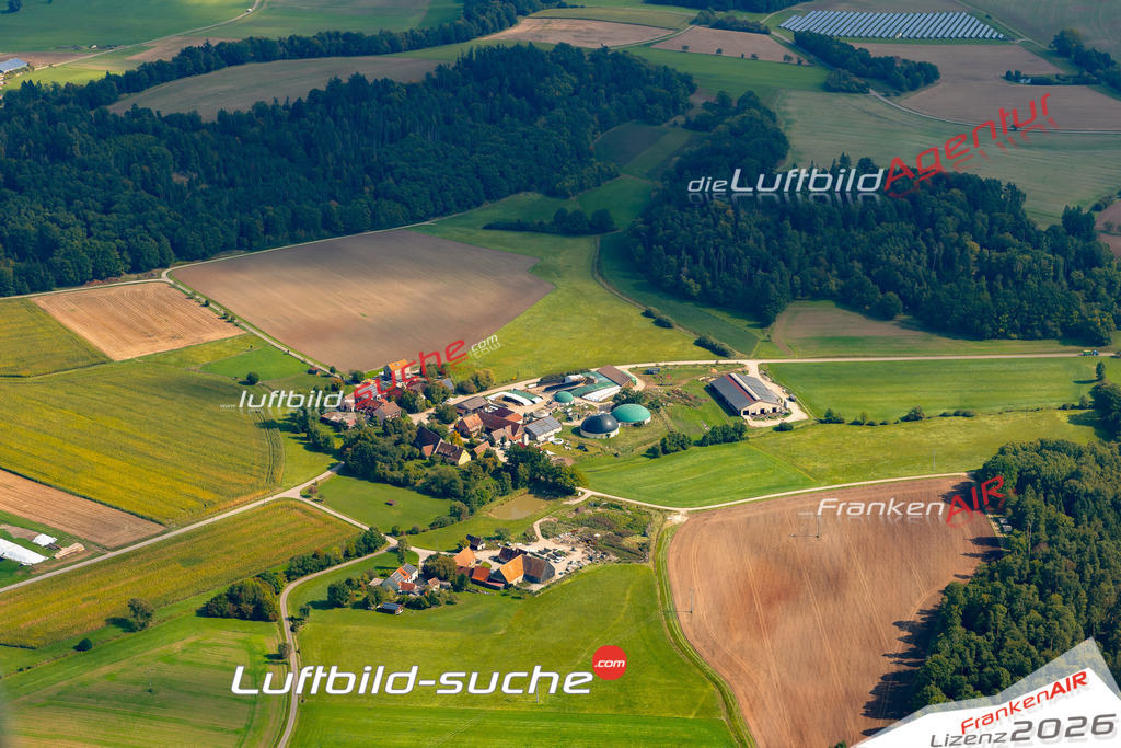 Luftbild Vs Google Maps  Unterbreitenau  Geslau -Das Luftbild wurde 2025 vom UL-Flugzeug heraus erstellt ( keine Drohne ) - Hochauflösende Luftaufnahme -Nicht vergleichbar mit Google Maps oder Satelittenbilder- Die Geschenkidee !Mit Lizenz und Bildrechte bestellbar