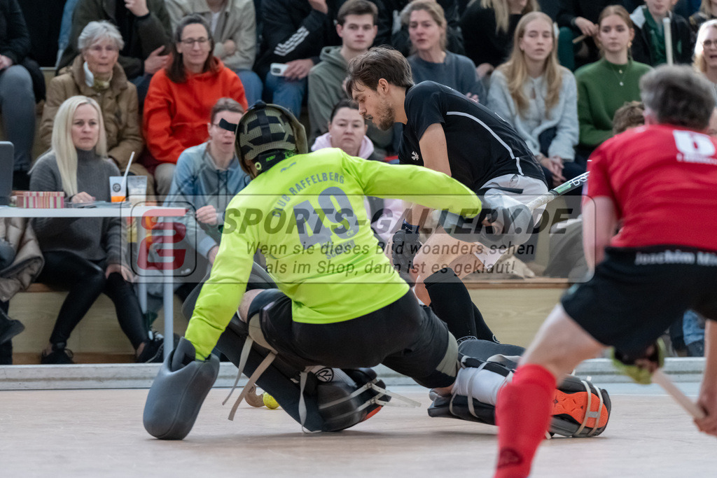 HK_20250202_102318 | 2. Bundesliga Halle Herren Club Raffelberg - Schwarz Weiss Köln am 2.2.2025 Halle am Raffelberg, Duisburg ,