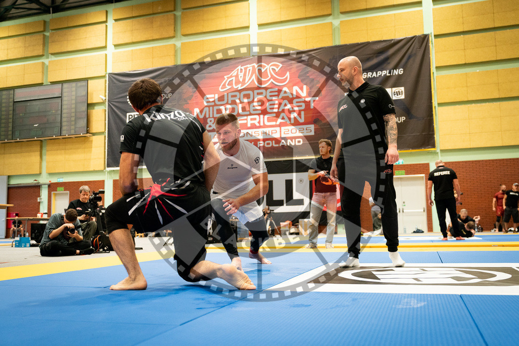 20250906PBB3291 | Fighters compete during the ADCC European Trials  competition in Warsaw, Poland, on September 6, 2025.