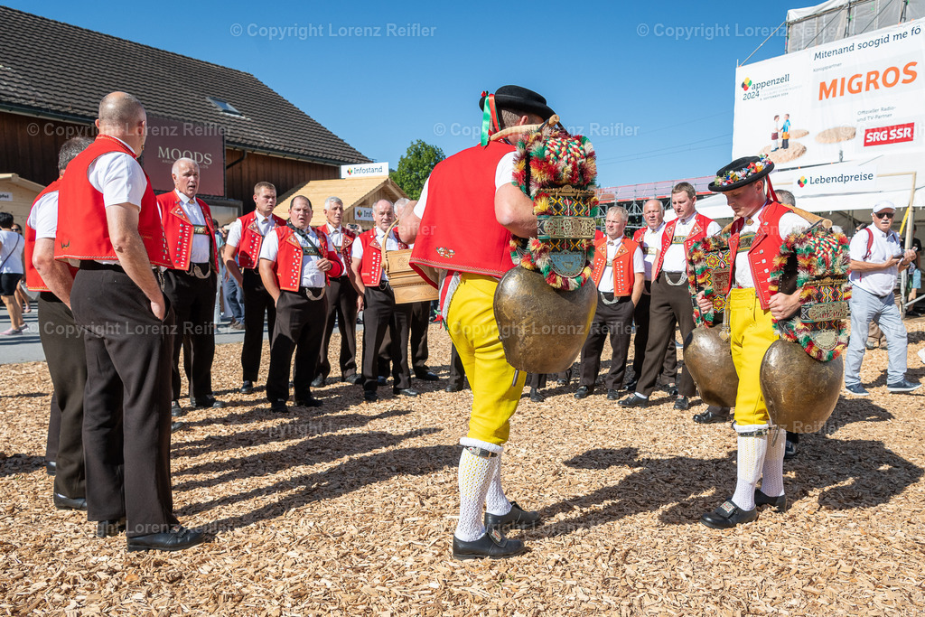 Schwingen -  Eidgenössisches Jubiläums-Schwingfest 2024 2024 | Appenzell, 7.9.24, Schwingen - Eidgenössisches Jubiläums-Schwingfest 2024.